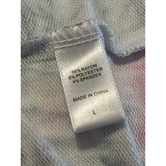 Koolaburra by UGG Light & Airy French Terry Lounge Hoodie Size Large NWOT - Picture 10 of 11